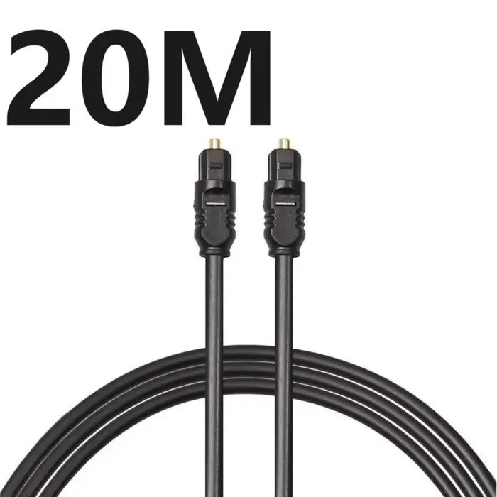 Câble Audio à Fibre Optique Numérique WEFAWAN Pour TV, Amplificateurs, Convertisseurs D/A, Lecteurs CD, DVD Occasions Spéciales