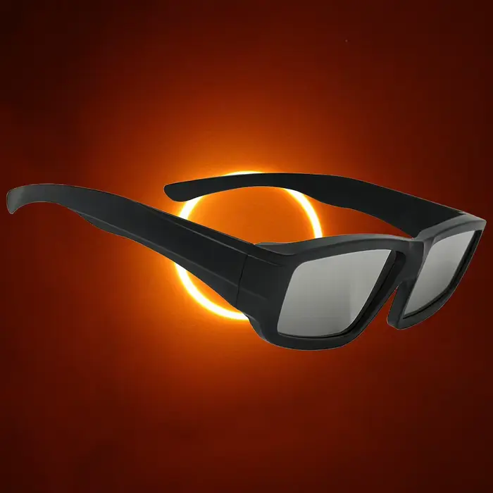 Lunettes éclipse solaire certifiées ISO 12312-2:2015 - Protection oculaire totale observation soleil chasse astronomie