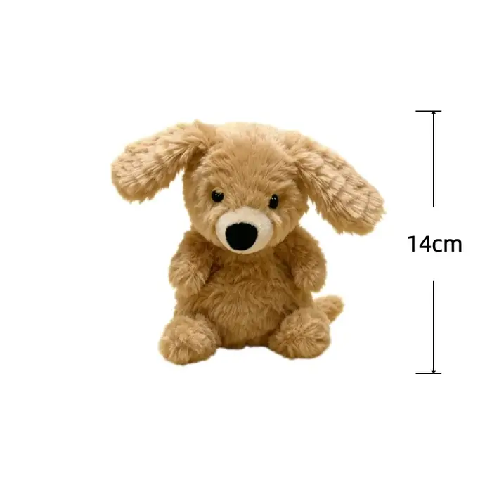 Jouets en peluche chien, canard, animaux moelleux, poupées en peluche, jouets de décoration pour la 