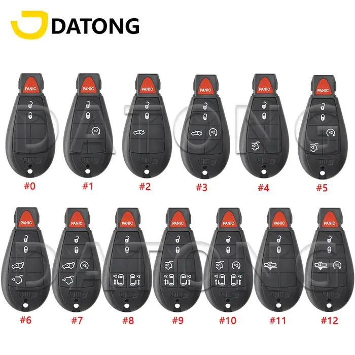 Datong World – clé télécommande de voiture, pour Chrysler Town Country Jeep Dodge RAM M3N5WY783X IYZ
