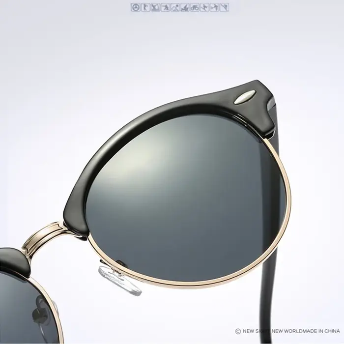 BARCUR-Lunettes de soleil pour homme et femme, verres polarisés