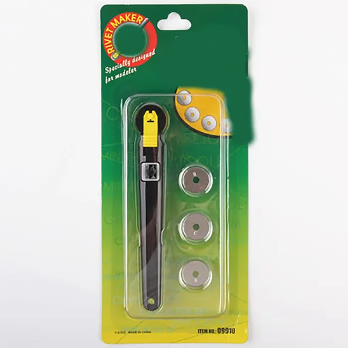 Modèle Rivet Maker Master Tools Hobby Rivet Maker comprenant 4 lames assorties pour Militarty modèle