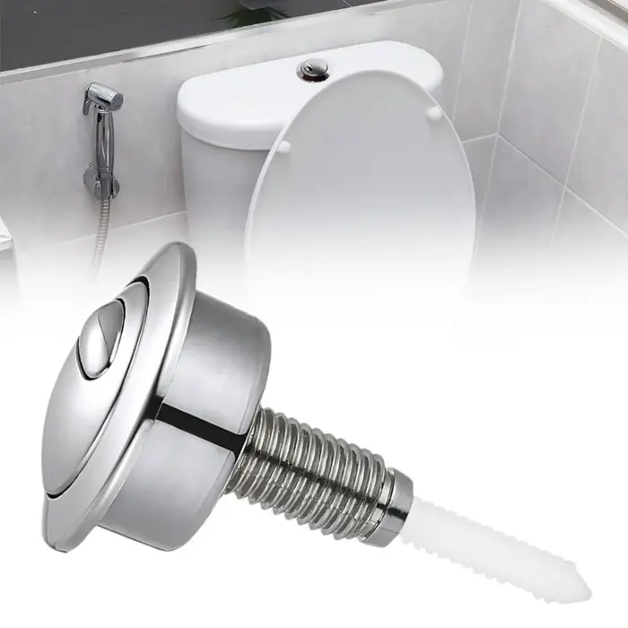 Bouton de chasse d'eau universel Flushwise pour réservoir de toilettes WC, pièce de rechange pour ch