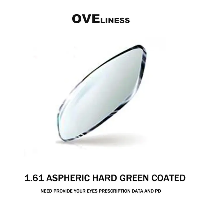 Indice 1.56 1.61 1.67 1.74 Prescription CR-39 résine asphérique lunettes lentilles myopie hypermétro