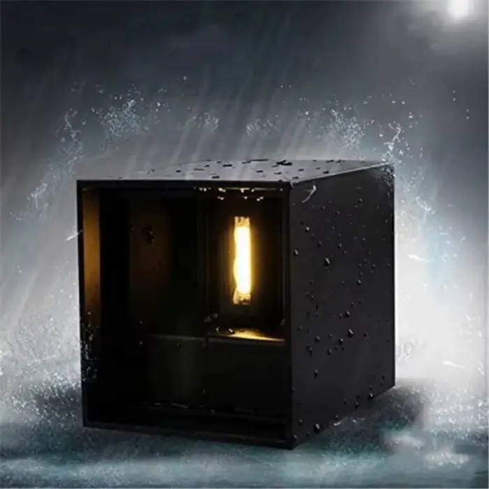 IP65 mur LED lampe extérieure applique balcon porche lumière jardin cour allée décor éclairage intér