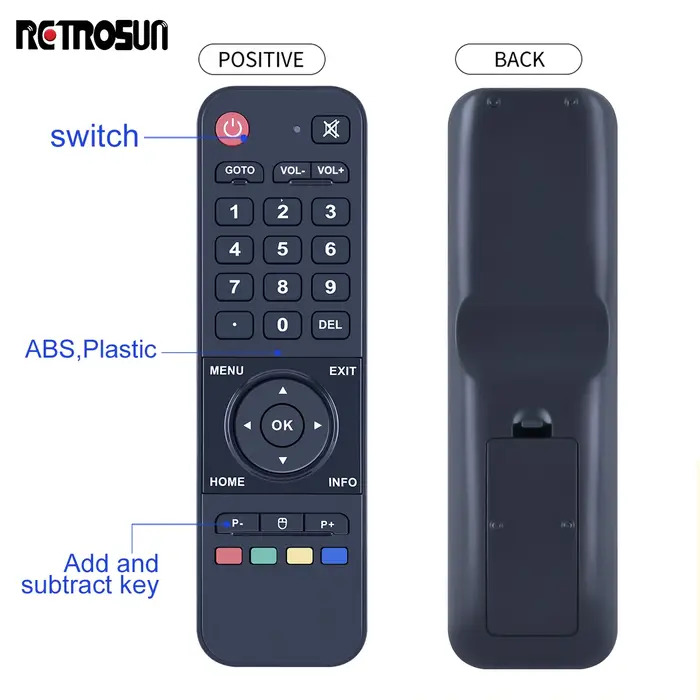 Nouvelle Télécommande pour HTV HTV2 HTV3 HTV4 HTV5 HTV6 HTV7 IP-TV5