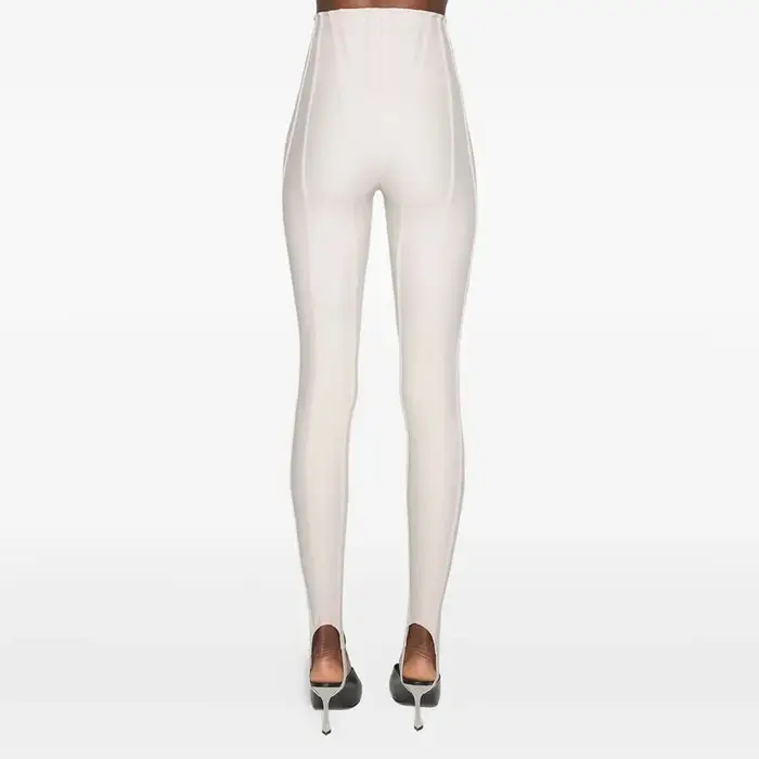 TWOTWINSTYLE solide épissé plis Chic pantalon femme taille haute minceur Streetwear minimaliste femm