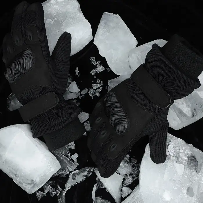 Gants tactiques d'hiver chauds pleine main pour chasse, randonnée, camping et sports outdoor