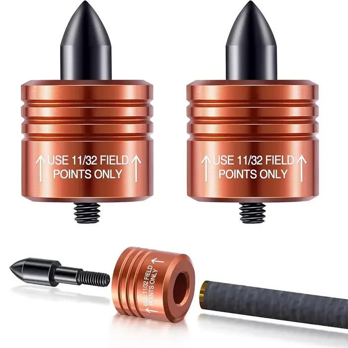 Lot de 2 embouts de déclenchement pour flèches et pointes de balle de arbalète, compatibles avec la 