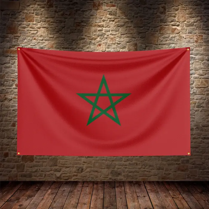 Drapeau du Maroc pour la décoration