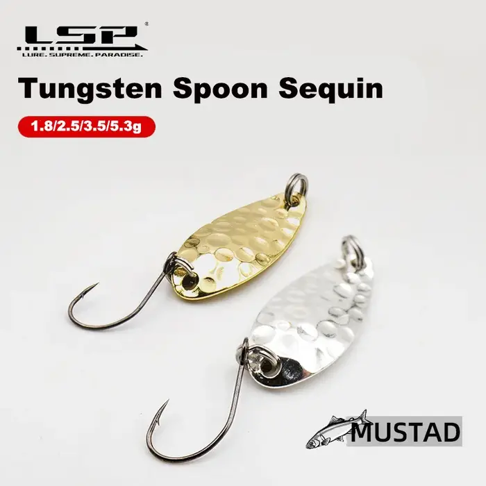 Leurres métal sequin LSP 1.8g à 5.3g pour bar - Paillettes artificielles dures pour pêche carnassier