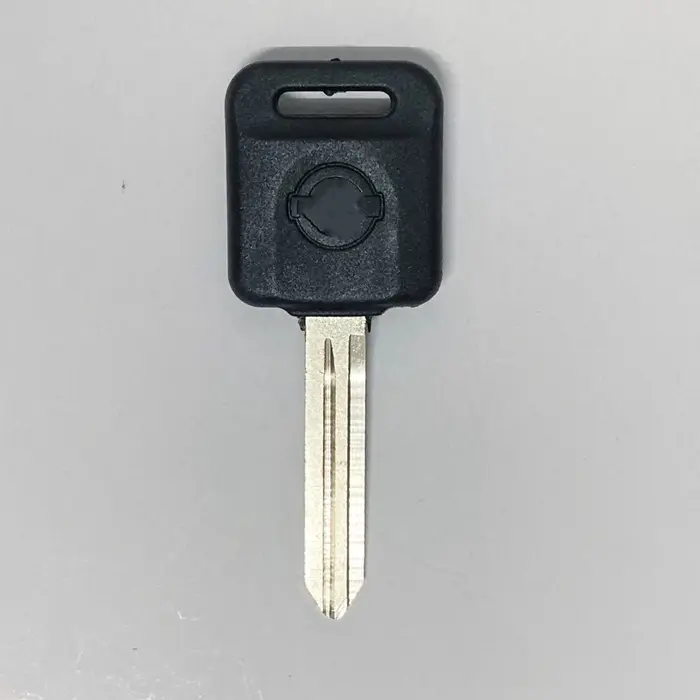 10 pièces/lot clé de voiture lame tête en plastique clé de porte vierge pour Nissan Bluebird Tiida S