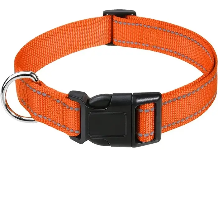 Collier pour chien en nylon, 11 couleurs, pour petits, moyens et grands chiens, laisse pour chihuahu
