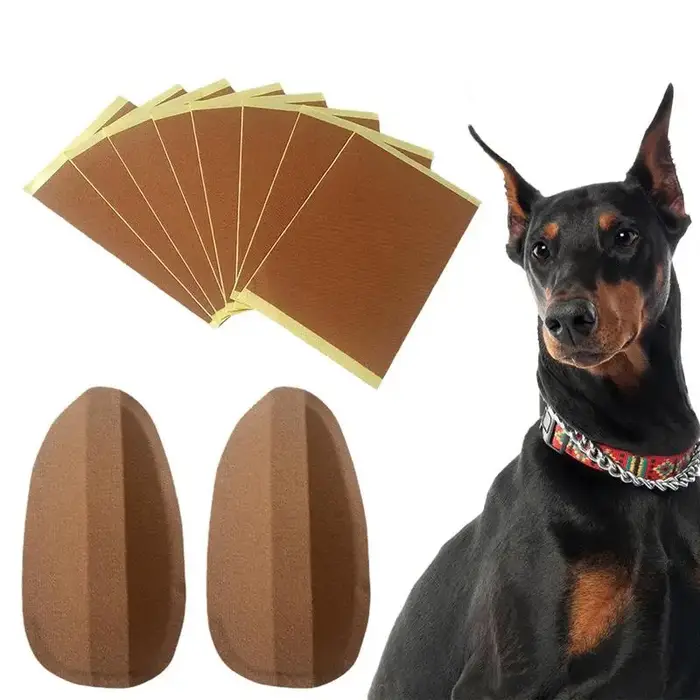 Autocollants de Support d'oreille de chien Kit de Publication d'oreille Fixe Doberman Lisseur sur Pied d'Oreille de Chiot Outils de Correction de Support d'Oreille de Chien Vertical Occasions Spéciales