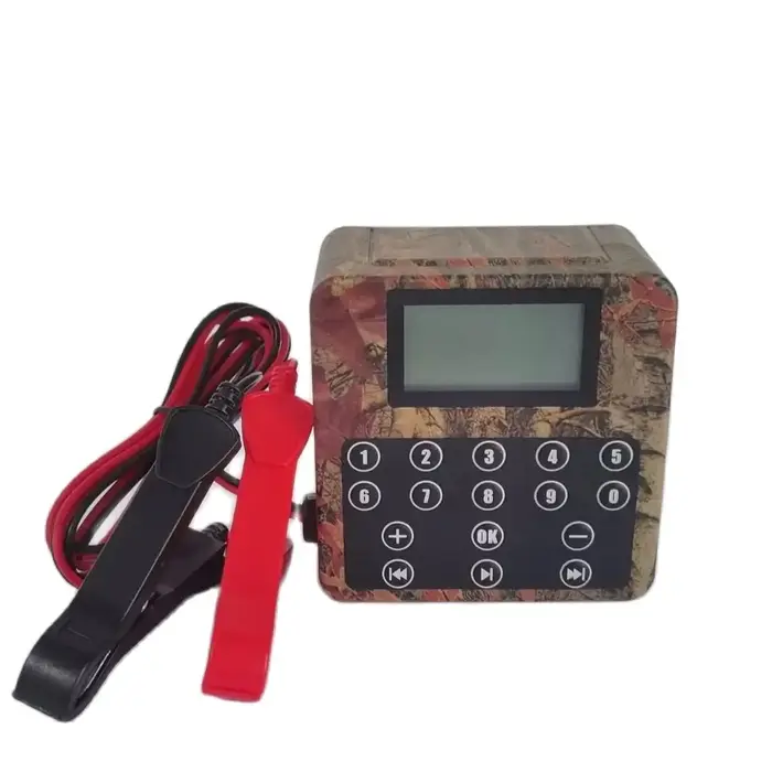 Leurre électronique BK1528 avec 200 sons et appel canard 100W MP3 pour chasse