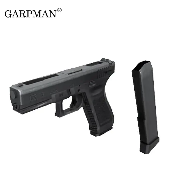 Pistolet artisanal en papier 1:1 G17/18 jouet de science-fiction et fantasy pour adultes occasions spéciales construction artisanale