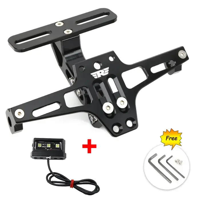 Support de plaque de planificateur de moto, Royal Enfield, Bullet, Meteor, Classic, 350, InterGermai