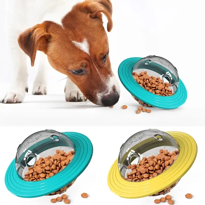 Jouet interactif pour chiens avec distributeur de friandises
