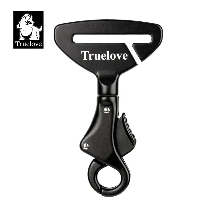 Truelove ceinture de sécurité de voiture boucle de sécurité collier ou harnais léger en alliage d'al
