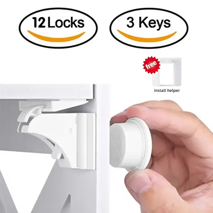 Serrure magnétique pour enfants, Protection pour enfants, serrure de sécurité pour bébé, loquet de t