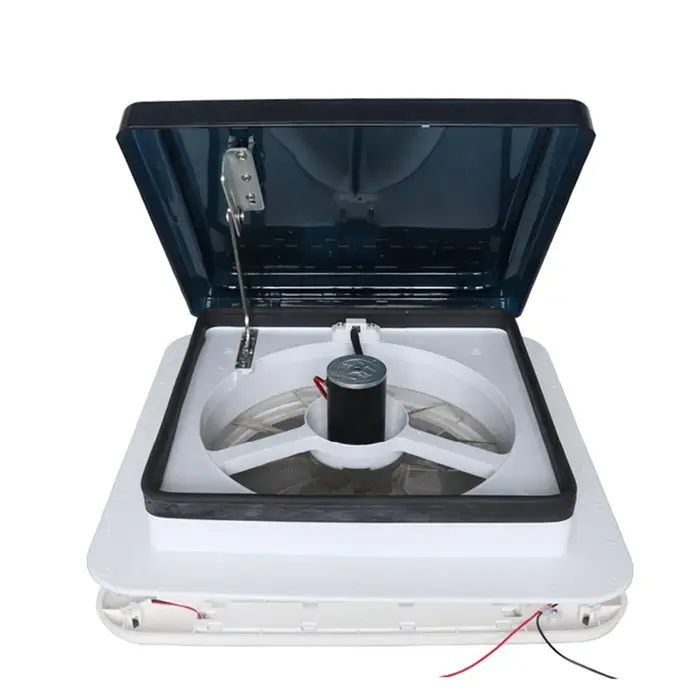 Ventilateur de camping-car à commande manuelle avec LED