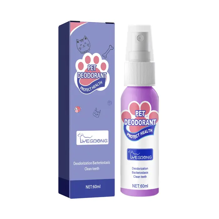 Spray dentaire portable pour animaux de compagnie, forte désodorisation, haleine fraîche, anti-tartr
