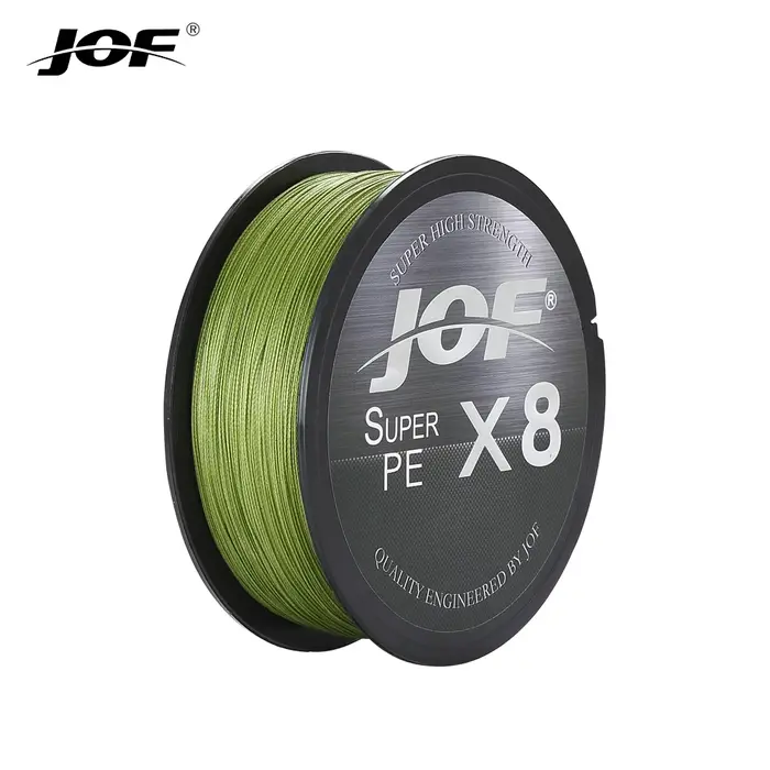 JOF 8 brins ligne de pêche 150M 300M 500M ligne de pêche Multifilament accessoires de pêche cordon t