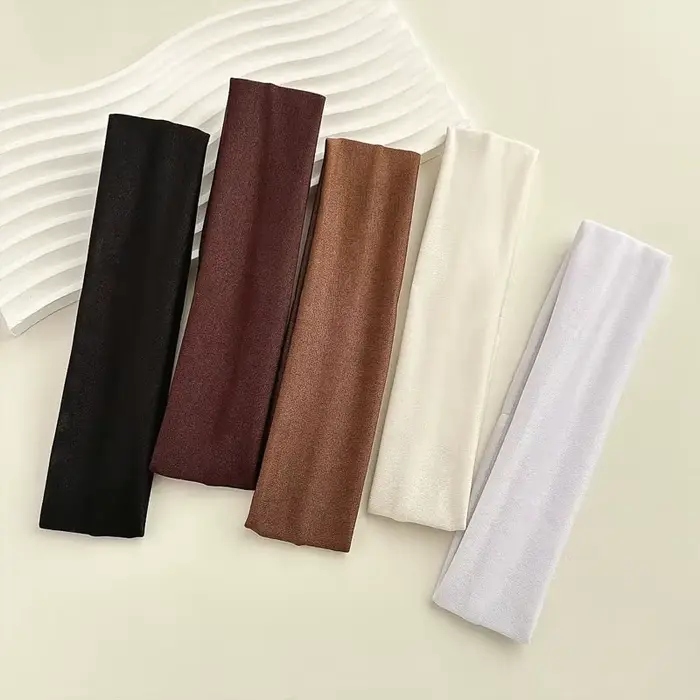 Bandeaux de sport solides quatre saisons pour femmes, Fitness, course à pied, Yoga, couleur unie, ba