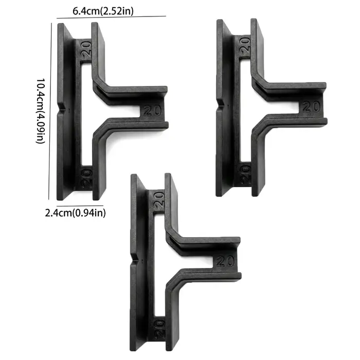 Support en T en bois épaissi, installation facile, fixation durable, installation rapide, support de
