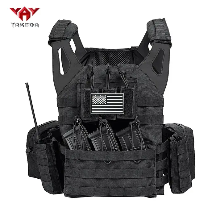 YAKEDA Gilet de chasse multifonctionnel réglable adapté aux activités de plein air