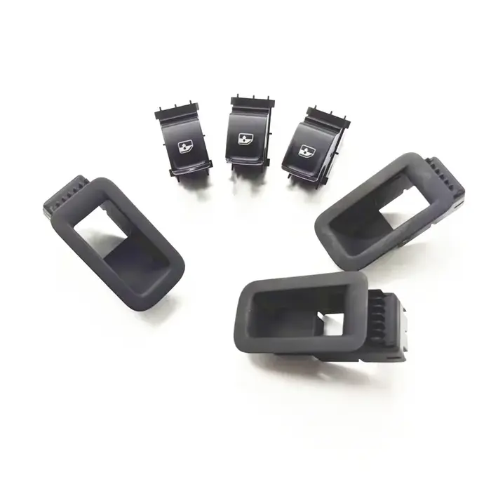 Pièces intérieures de voiture, commande de commutateur de fenêtre de passager principal et cadre de 