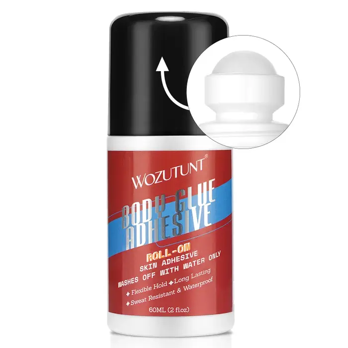 Rouleau de colle antidérapante pour la peau, soutien-gorge anti-exposition, maintien antidérapant fixe et durable, produits faciles à utiliser pour les vêtements féminins