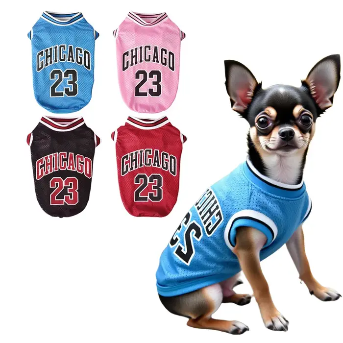 Maillot de basket-ball pour chien
