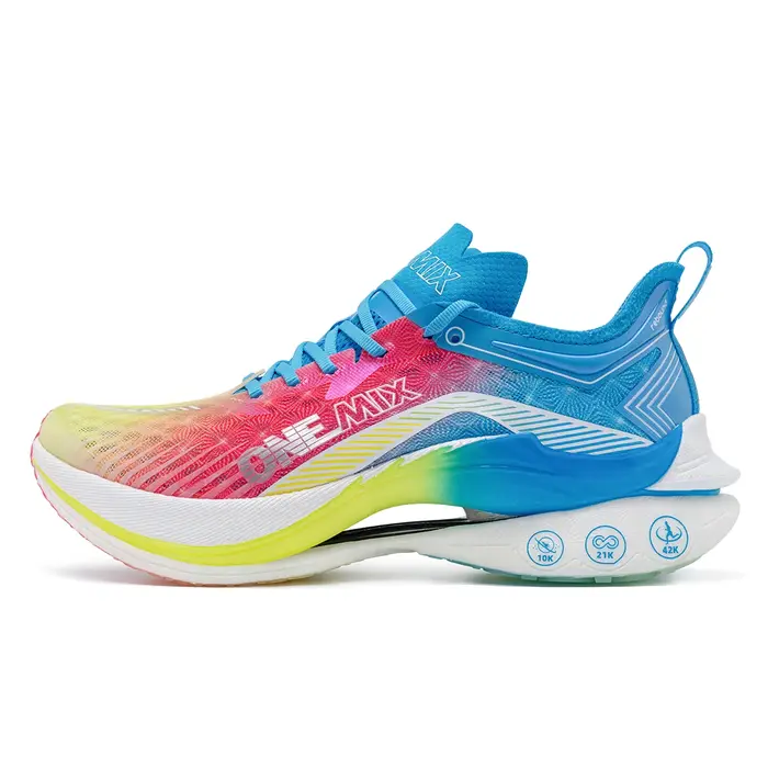 ONEMIX Trail Racing chaussures de course coussin respirant maille Stable portable en plein air plaqu
