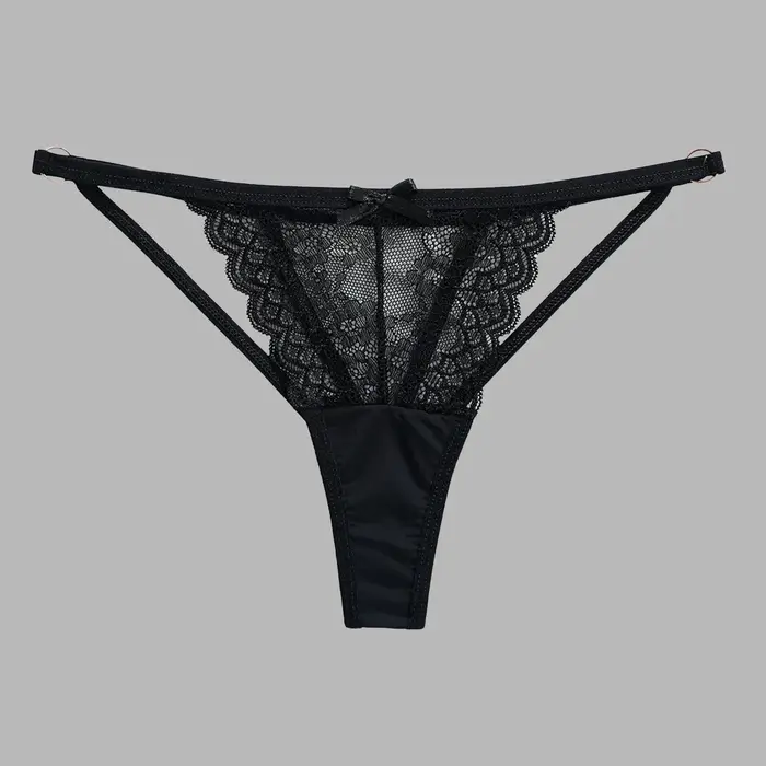 Slip femme sous-vêtements en dentelle pour femmes Sexy Hipster culotte respirant Bikinis tongs athlé