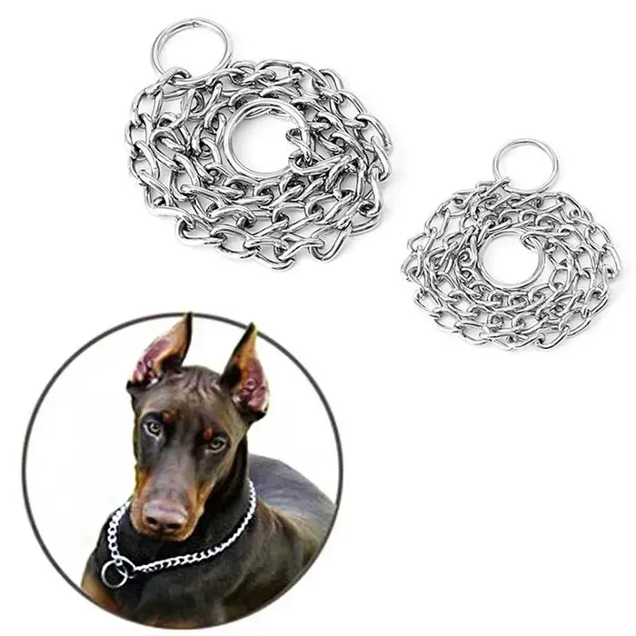 Collier de dressage pour chien, type choker, toutes tailles, accessoires pour animaux de compagnie, 
