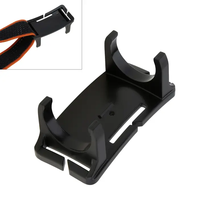 Lampes de poche LED portables, lampe de sauna, support de torche, pince de lampe frontale, pièces de