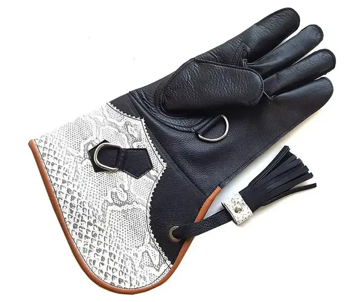 Gants fauconnerie personnalisables logo OEM fournisseur chasse rapaces équipement professionnel
