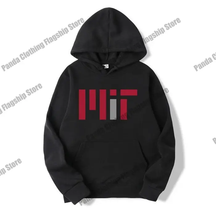 MIT, une université de renommée mondiale, sweat-shirt à capuche pour hommes, style preppy, sweat-shi