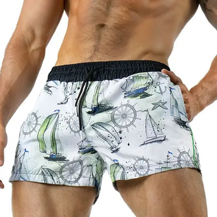 Short de sport léger et respirant pour hommes, tissé de Camouflage à séchage rapide, taille européen