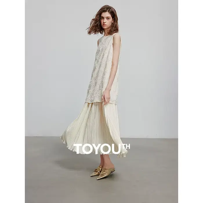 TOYOUTH femmes robe 2025 été nouvelle robe élégante 8529054