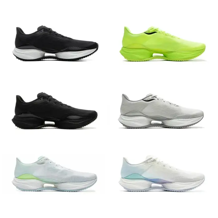 Li-ning hommes SUPER léger 22 chaussures de course légères BOOM FIBER coussin TEMPO BOUNSE doublure 