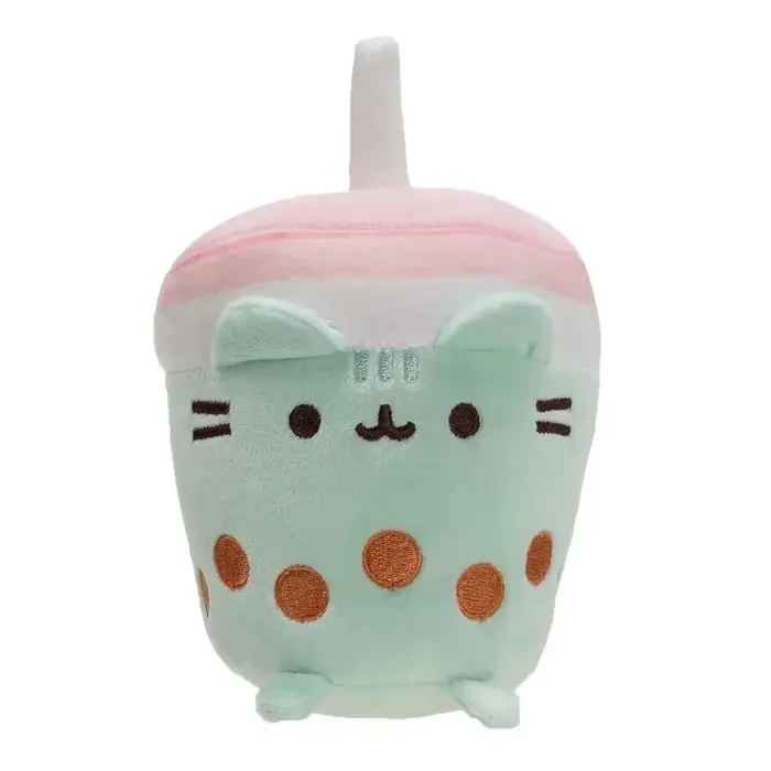 Peluche de chat simulé, jouet en peluche, chat d'anime, décoration douce pour la maison, décoration 