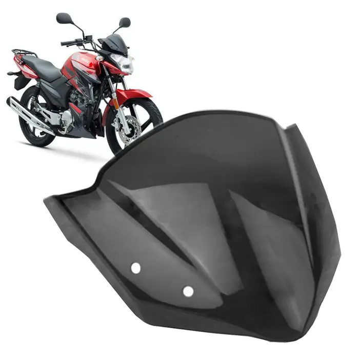 Couverture supérieure de pare-brise avant de moto, carénage coupe-vent, accessoires de JYM125-3G, Ya