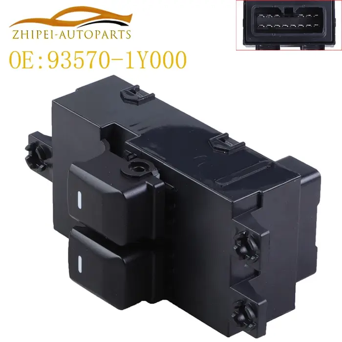 93570-1Y000 bouton de levage de commutateur de fenêtre électrique voiture 935701 Y000 pour Kia Pican