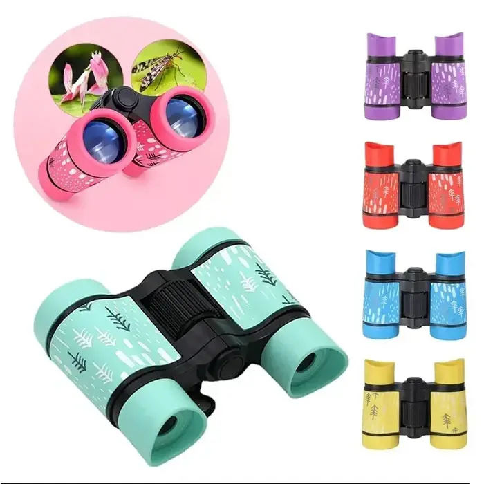 Télescope éducatif 4x30mm pour enfants - Jumelles pliantes initiation observation ornithologique