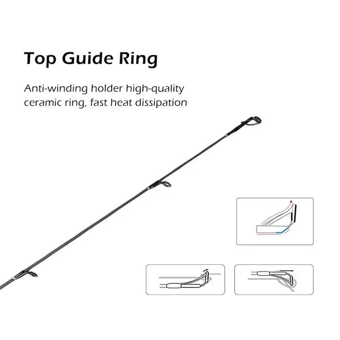Mavllos résolu carbone basse pêche canne à filer leurre 0.8-7g ligne 2-6lb Toray 30T pointe solide A