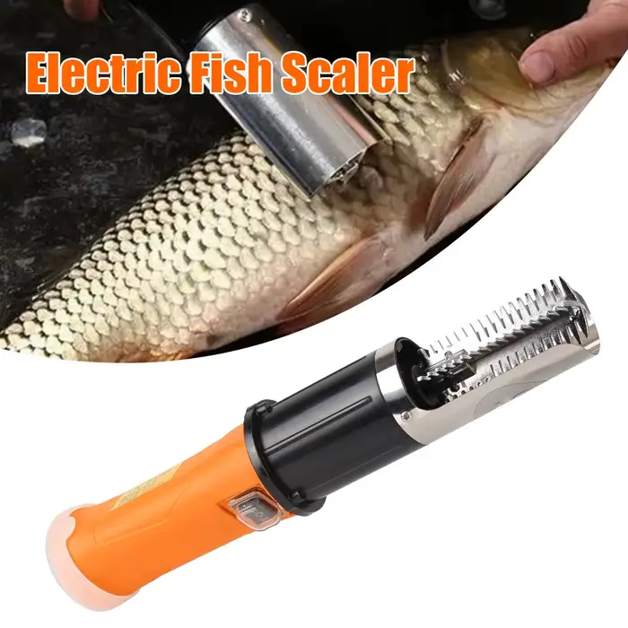 NICEYARD-Détartreur de poisson électrique, 6000 tr/min, prise UE, outils de cuisine, pour fruits de 