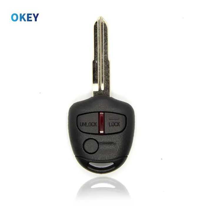 Okey – coque de clé télécommande de voiture, pour Mitsubishi Lancer EX Evolution Grandis Outlander T