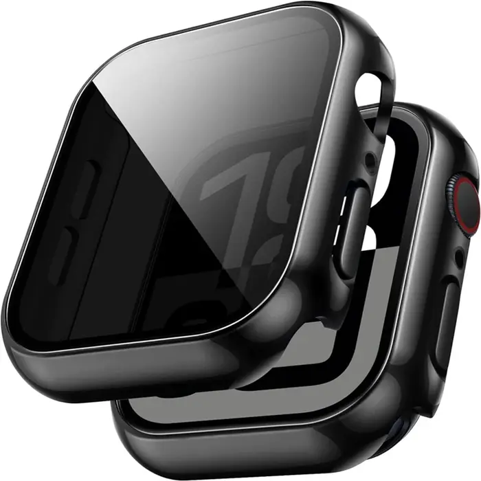 Coque verre Apple Watch - Protection écran pour Ultra 9 8 7 6 SE 5 10 et modèles 46mm 44mm 40mm 41mm 45mm 49mm 42mm